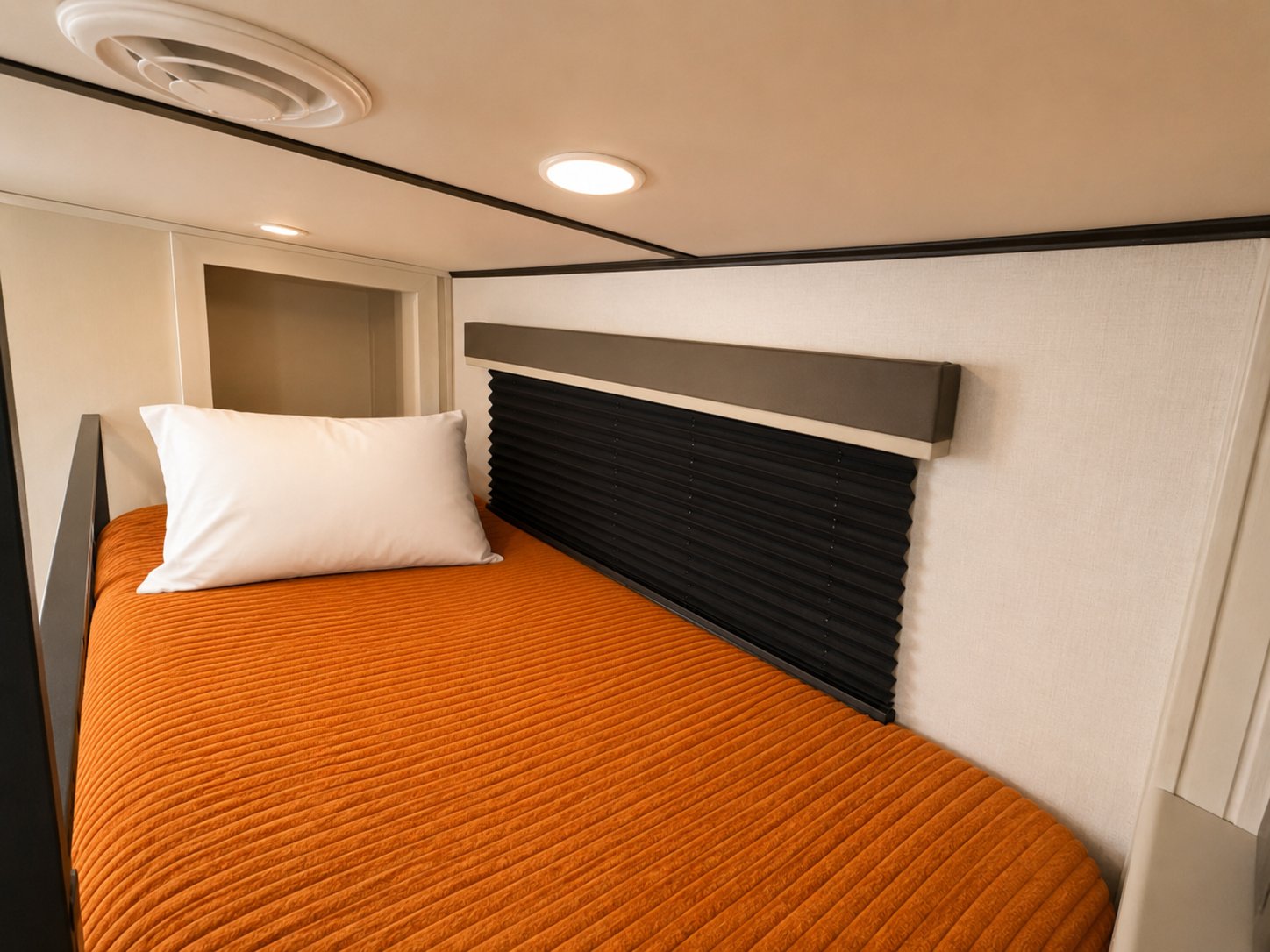 Loft bed in the second sleeping area